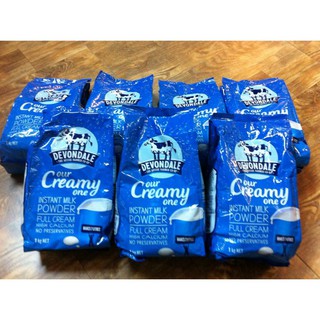 Sữa nguyên kem devondale bột 1kg