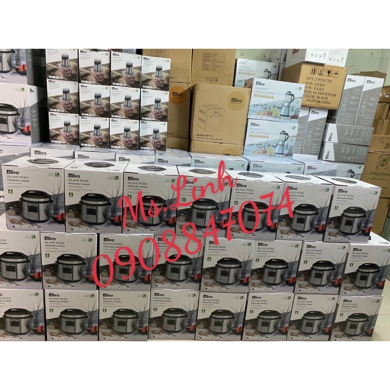 💥NỒI ÁP SUẤT ĐA NĂNG OLIVO PC60💥CHÍNH HÃNG💥 Bảo Hành 24 tháng