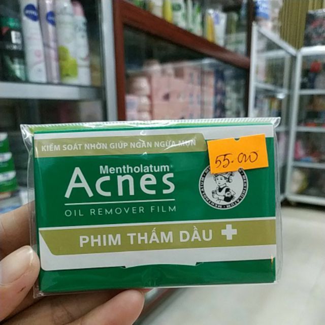 Phim Thấm Dầu Acnes Oil Remover Film (50 Tờ)