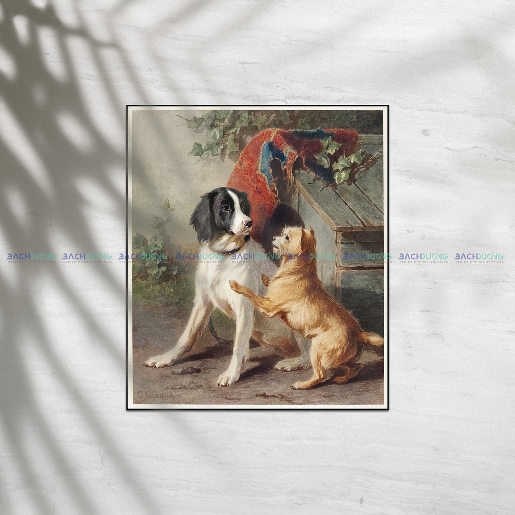 Tranh Danh Họa Chất Liệu In Canvas, Phong Cách Vintage,Phong Cách Bắc Âu Tinh Tế,Hiện Đại Trang Trí Nhà Cửa Kèm Khung