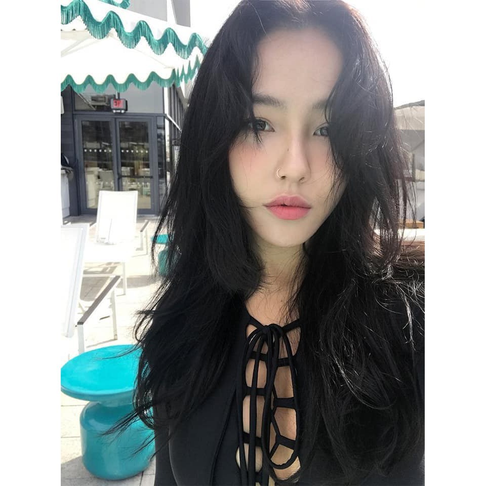 Bikini 1 mảnh liền dài tay đen dây đan ngực ( Đảm bảo như hình) | BigBuy360 - bigbuy360.vn