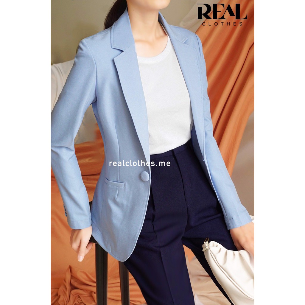 Quần baggy lưng cao màu xanh navy, đủ size, thiết kế cơ bản