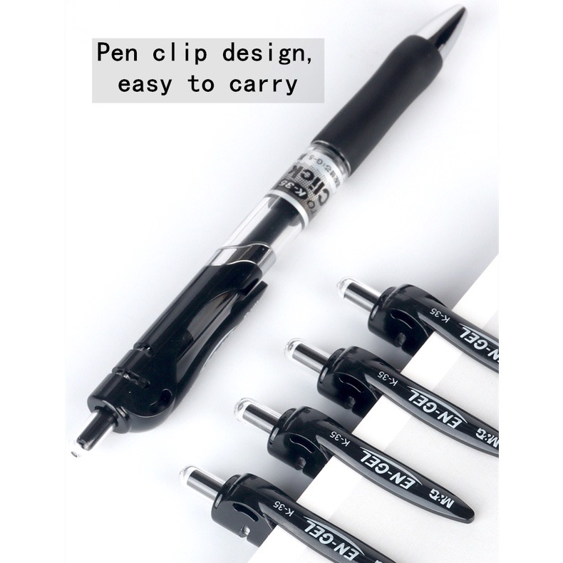 Bút Gel Bấm M&G K35 - Ngòi 0.5mm