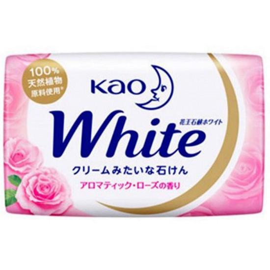 Xà Phòng Kao white, Xà bông trắng da hương hoa Nhật bản (130g)