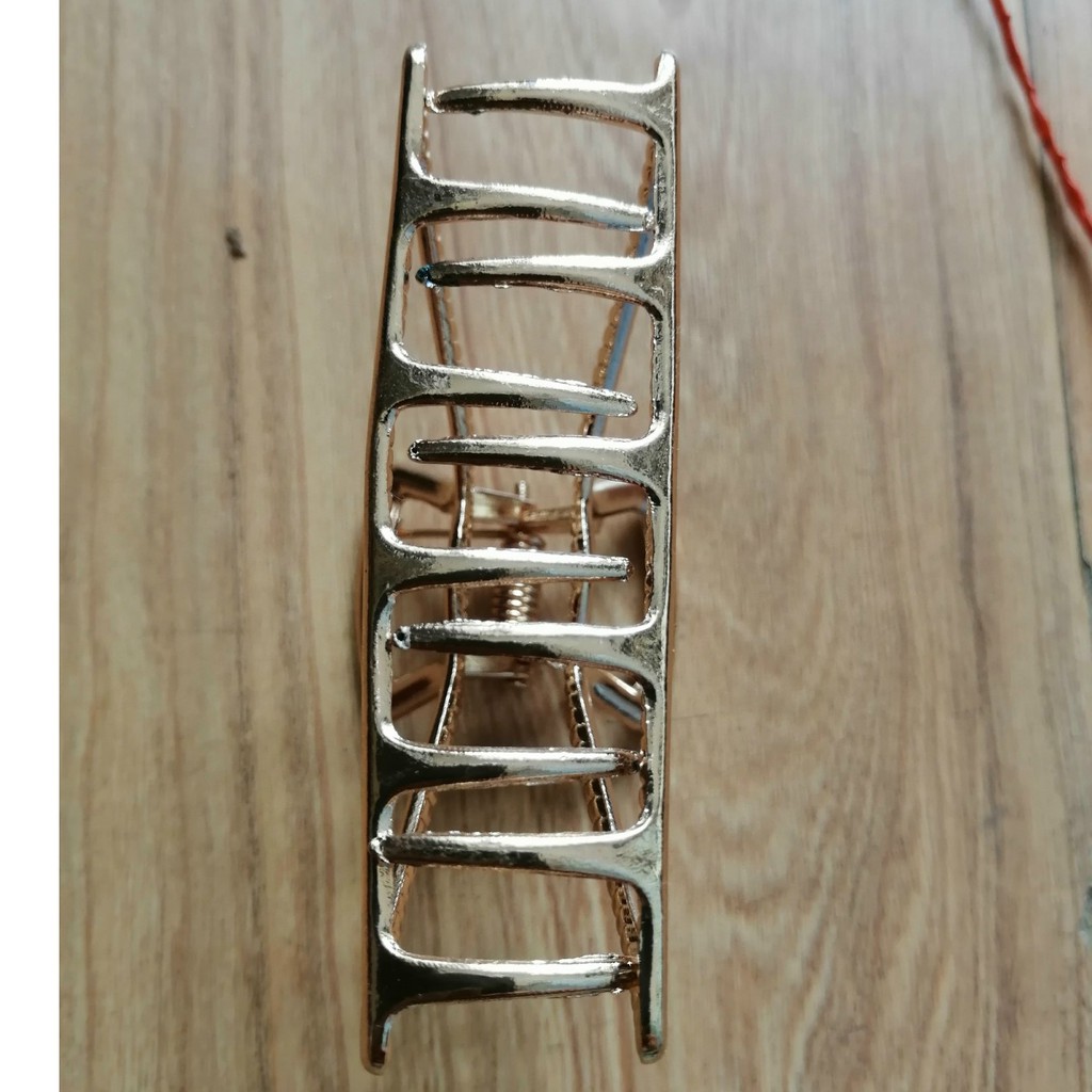 Kẹp tóc thời trang cỡ lớn phong cách hàn quốc xi mạ cứng cáp #2