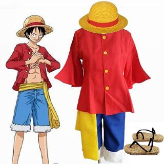 Trang Phục Hóa Trang Nhân Vật Monkey D Luffy Trong Phim Hoạt Hình One Piece