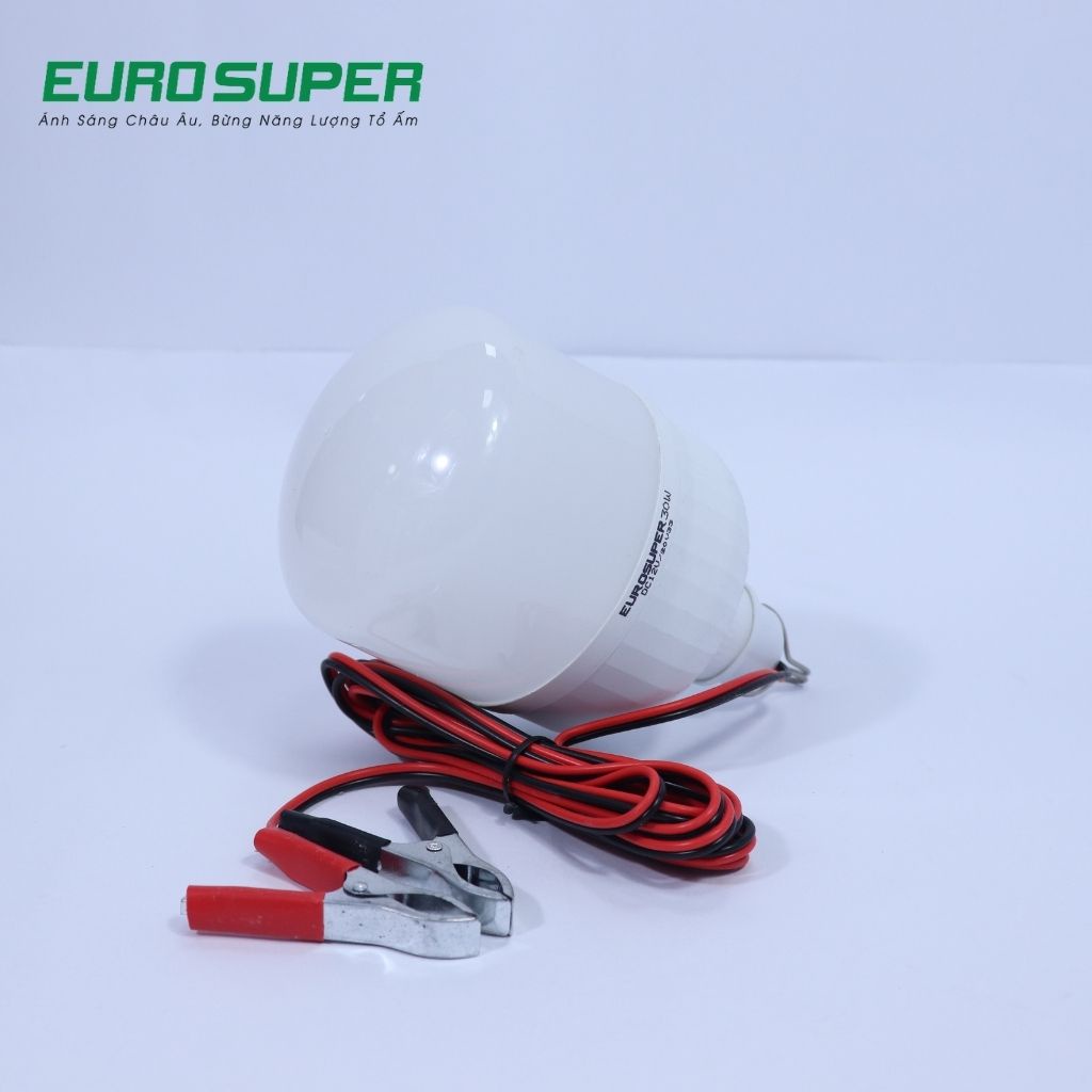 Bóng Đèn Led Trụ DC EUROSUPER Cho Ánh Sáng Tự Nhiên, Tiết Kiệm Năng Lượng Công Suất 20W - 30W