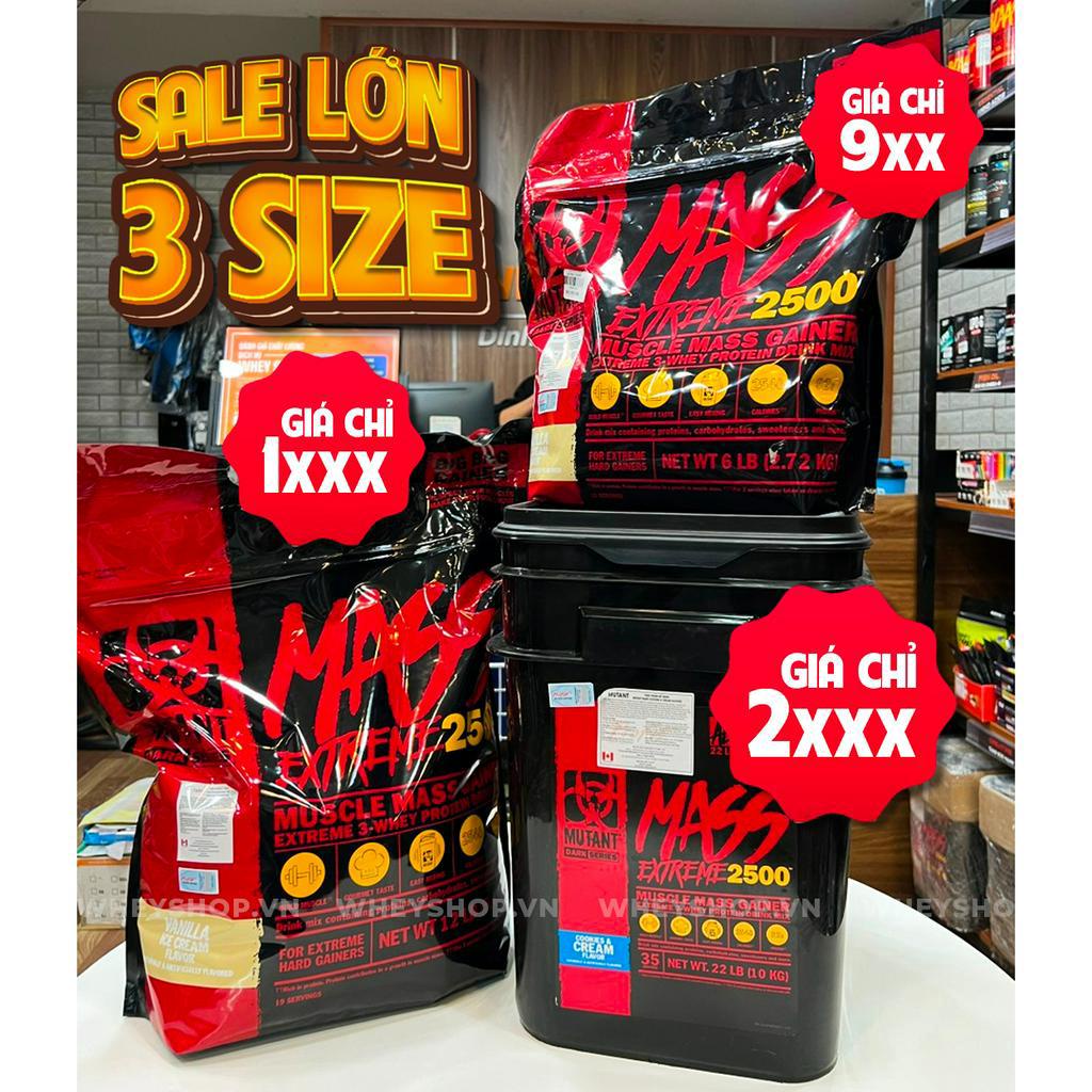 Sữa dinh dưỡng tăng cân Mutant Mass XXXtreme 6Lbs