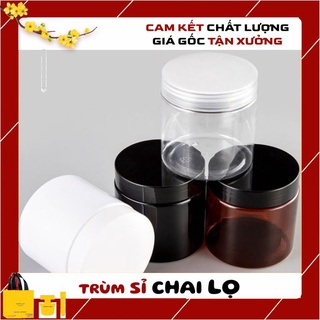 Hủ Đựng Kem ❤ Hủ nhựa pet 200g , hủ đựng mỹ phẩm , chai lọ chiết mỹ phẩm , trum si chai lo