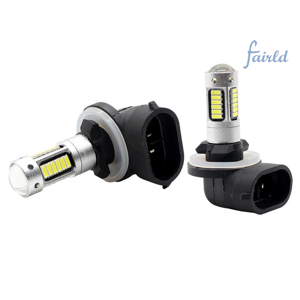 2 Bóng Đèn Led Trắng 881 Ban Ngày 4014 30smd 6000k