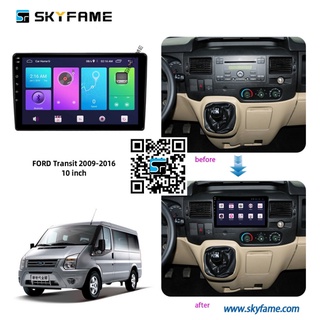 Mặt dưỡng ford transit 9/10 inch, jack nguồn zin cho màn dvd android 10"