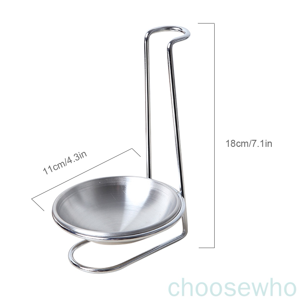 Giá đỡ muỗng múc canh bằng thép không gỉ tiện dụng cho nhà bếp