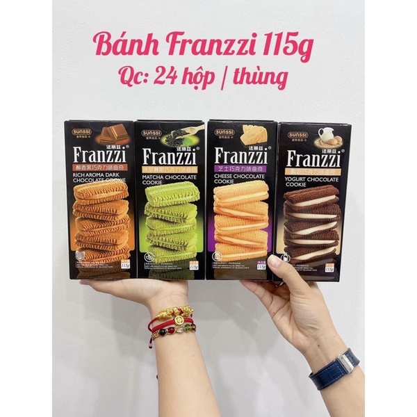 Bánh quy kem Franzzi hộp 114gr siêu ngon