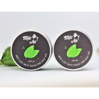 Bột lột mụn than tre hoạt tính bạc hà