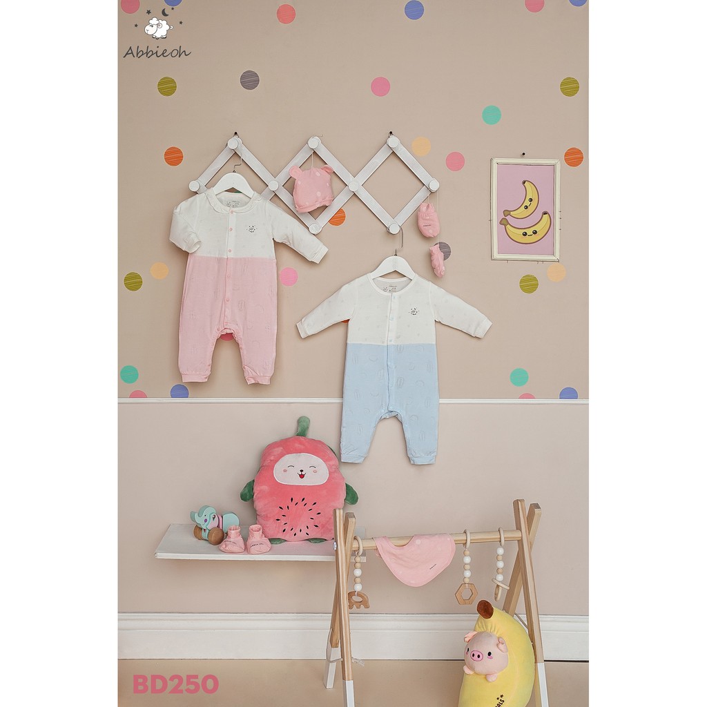 Bộ body dài tay Abbie Oh BD250 họa tiết