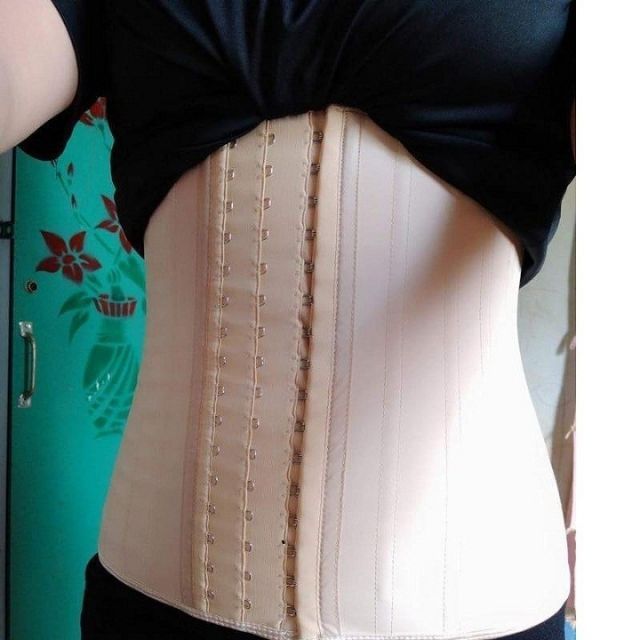 Đai nịt bụng LATEX 25 xương cho nàng dưới 1m60