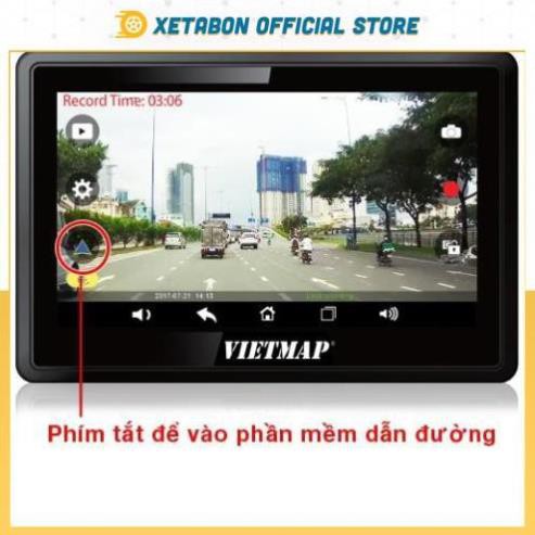 VietMap W810 - Camera Hành Trình Ô Tô Hệ Điều Hành Adroid Tích Hợp Màn Hình Dẫn Đường ( Vietmap S1 ) Tặng Thẻ Nhớ 32Gb
