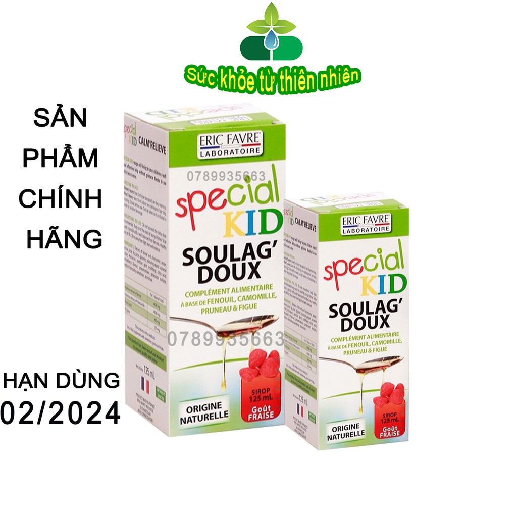 Specil Kid Soulagdoux Hỗ Trợ Tiêu Hóa,Giảm Táo Bón,Nhuận Tràng.Hấp Thụ Dinh Dưỡng Ở Trẻ