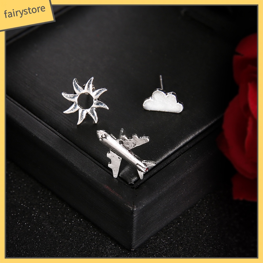 Set 3 Khuyên Tai Thời Trang Cá Tính Cho Nữ