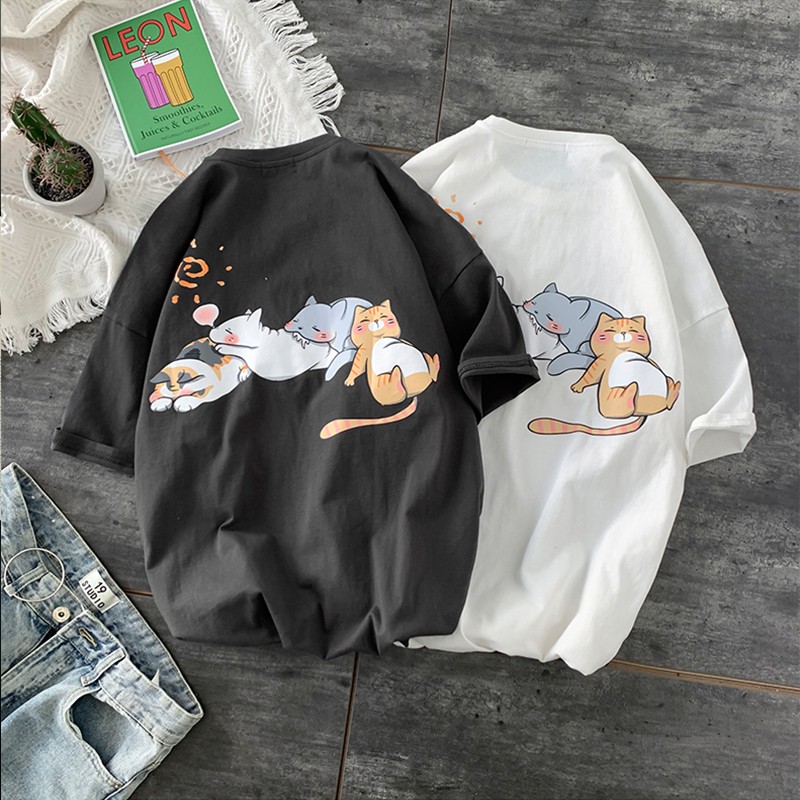 Áo Thun Tay Ngắn Thời Trang Dành Cho Nam Và Nữ