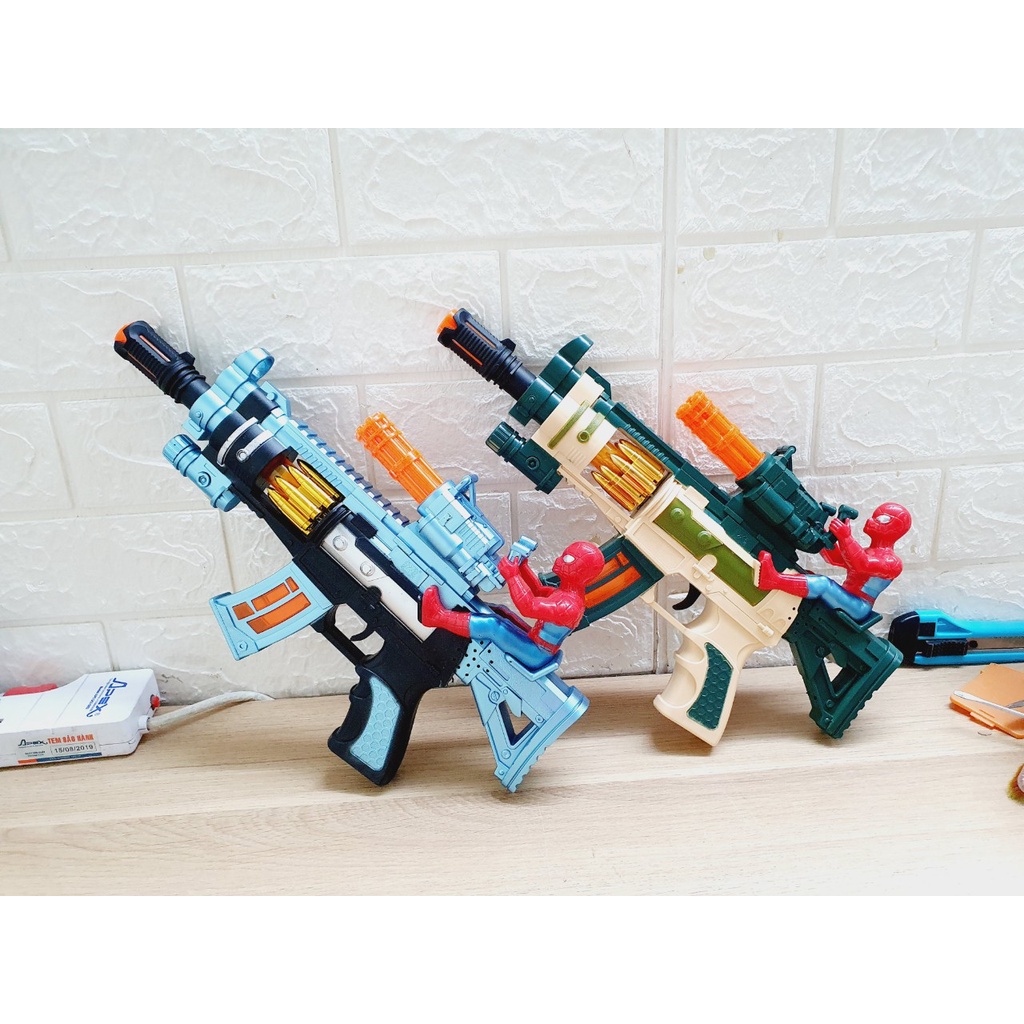 Mô Hình Siêu Nhân Pin Đèn Nhạc Ánh Sáng