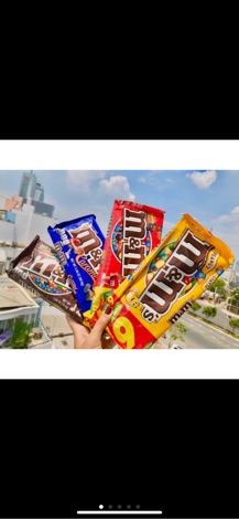 Kẹo chocolate/socola M&M hai loại
