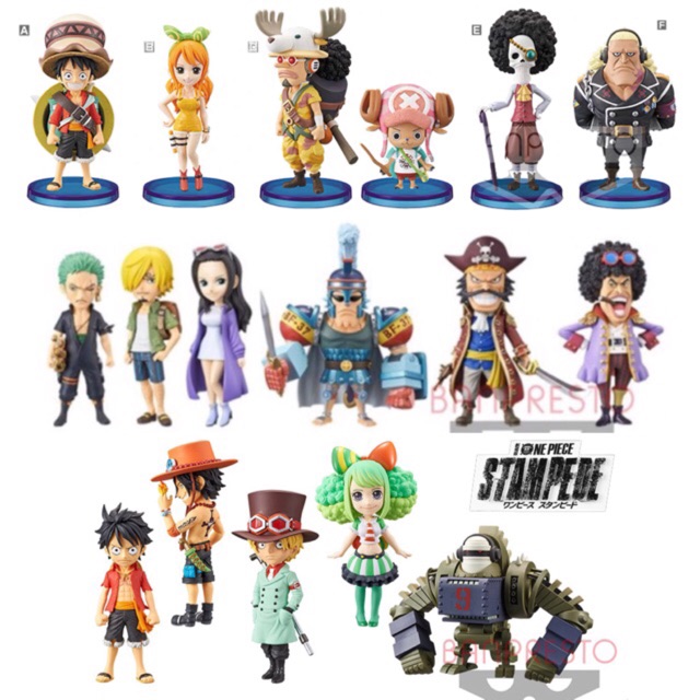 Mô hình one piece wcf stampede 01-12