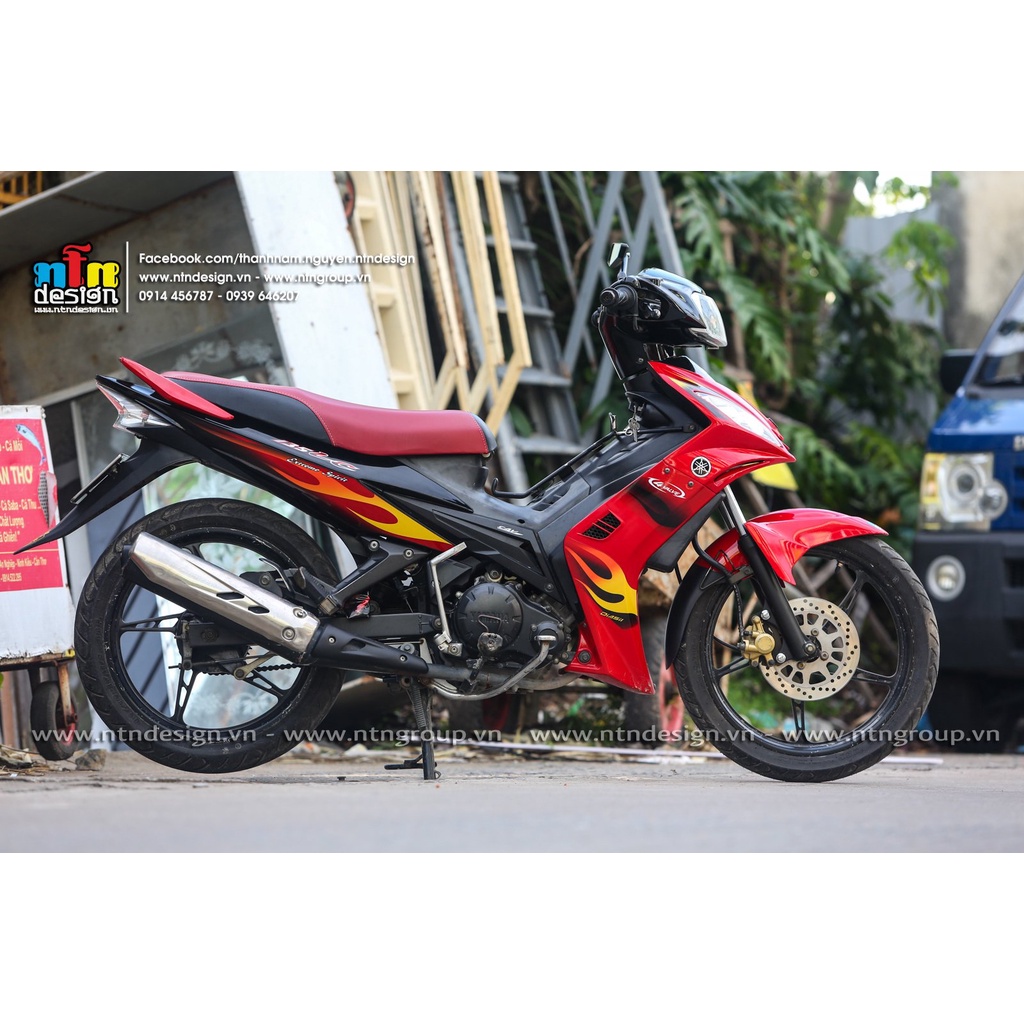 Tem rời Exciter 2006-2010 đỏ lửa , ảnh thực tế