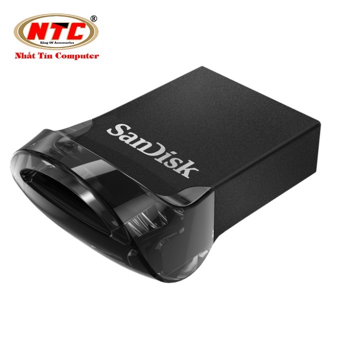 USB 3.1 SanDisk Ultra Fit CZ430 16GB / 32GB / 64GB / 128GB 130MB/s (Đen) - Hàng Chính Hãng