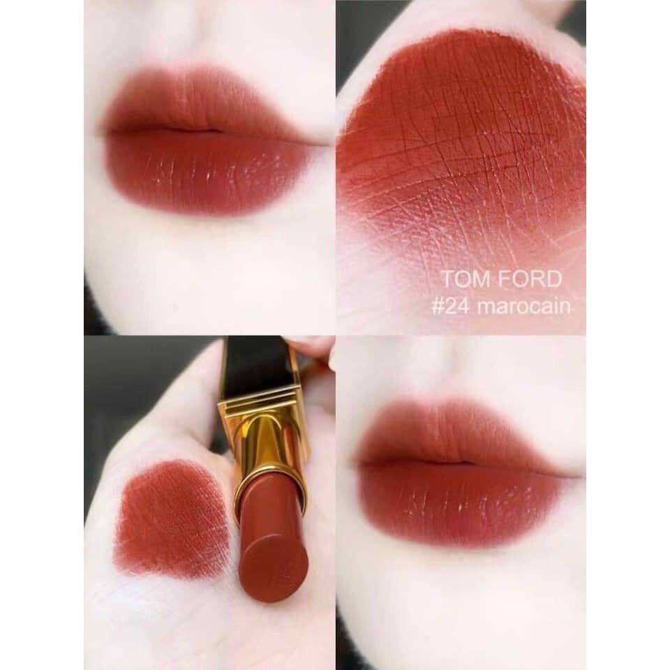 Son Thỏi Tom Ford Lip Color Satin Matte  Bunny Beauty hàng đủ bill