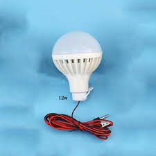 bóng đèn led xài bình 12v -12w