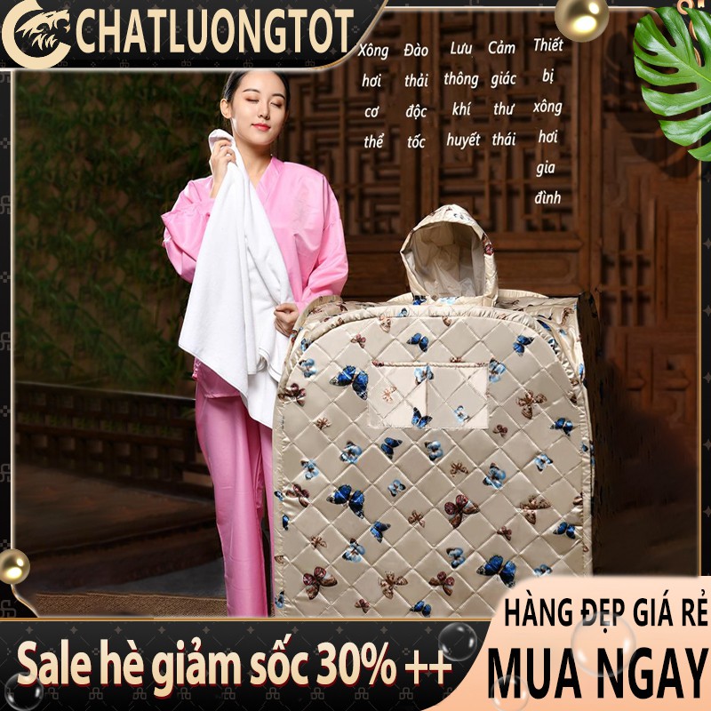 MSG100 - Bung Buồng xông tắm hơi gia dụng toàn thân toát mồ - Cho Detox &amp; Cabin Giảm Cân Bảo Quản Sức Khỏe SPA