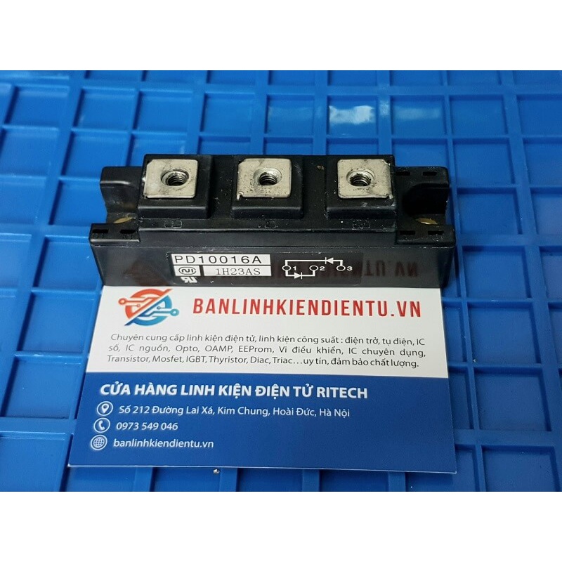 Diode kép PD10016A 100A 1600V tháo máy chính hãng