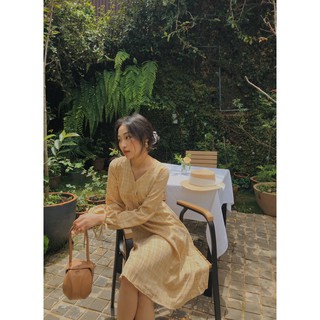Váy xòe dáng dài cổ V VB66 1994closet