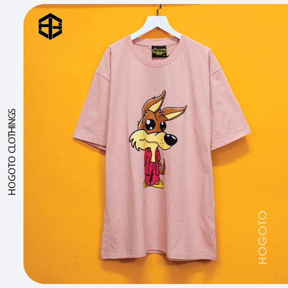 Áo thun tay lỡ DREW House Sói Hogoto shop , Áo thun unisex nam nữ form rộng oversize chất liệu Cotton | BigBuy360 - bigbuy360.vn