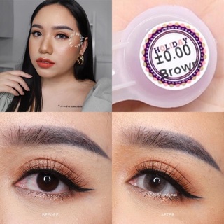 [Kính Áp Tròng] Holiday Brown