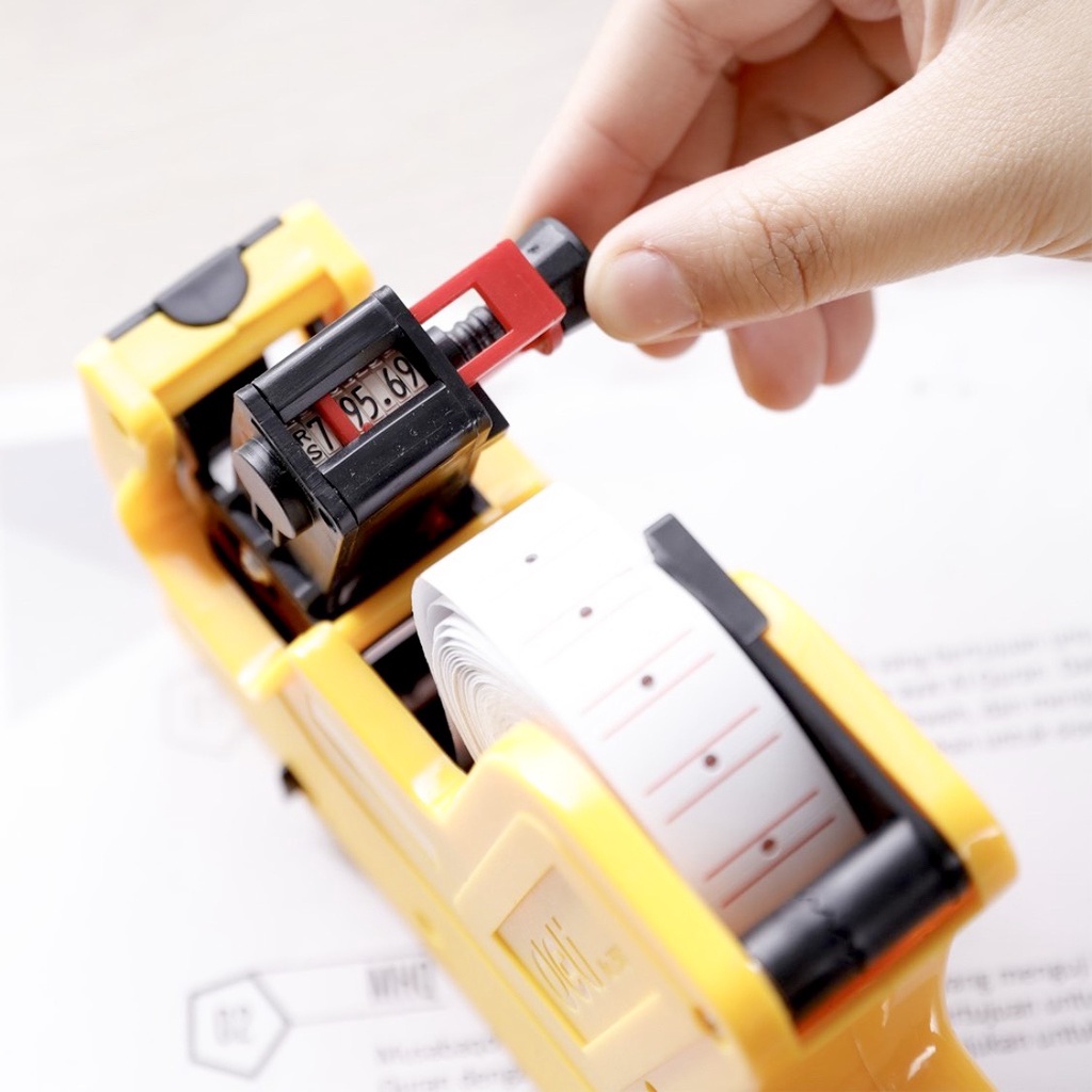 Máy Bắn Giá 8 số  DeLi-7501 - Tặng kèm ống mực