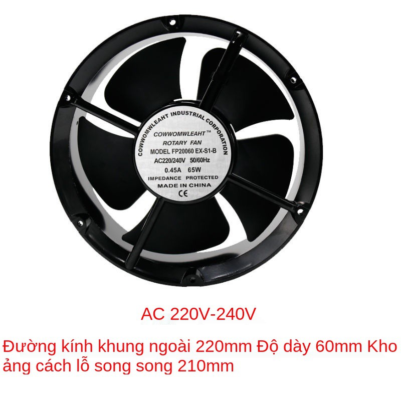 Máy hàn mới 24V 220V 380V quạt làm mát đa năng tủ công nghiệp hộp phân phối hướng trục