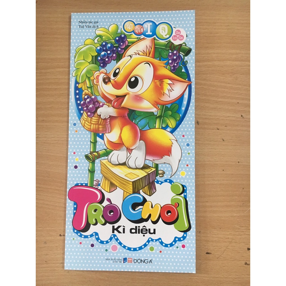 Sách- Phát Triển IQ Cho Trẻ Em - Trò Chơi Kì Diệu