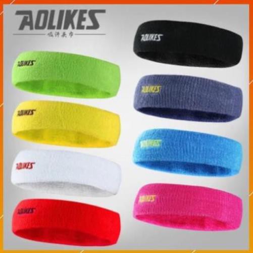 [Freeship] - AOLIKES TD 2103 - 2108 - 1 cái - Băng Trán thấm mồ hổi thể thao chuyên gym - chính hãng.