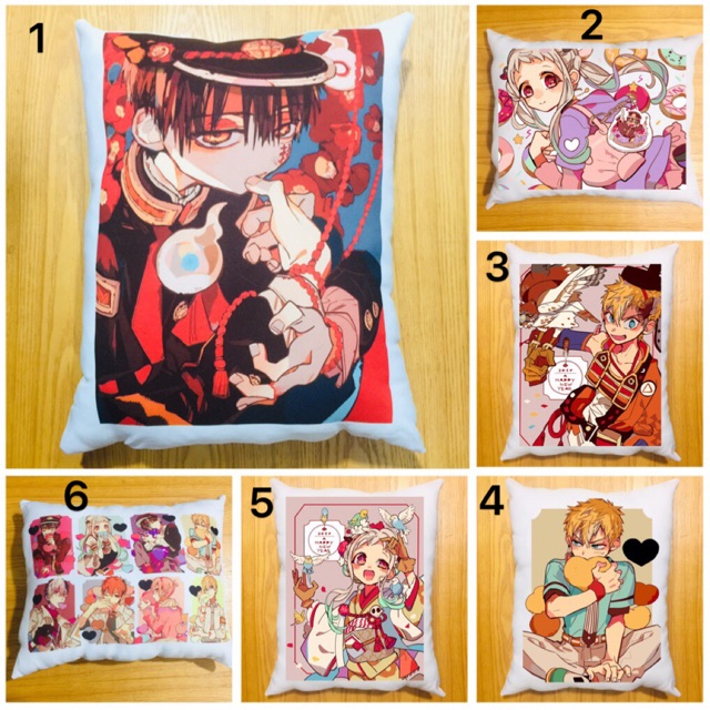 Gối hanako jibaku shounen hanako-kun 40x50cm ruột bông hàn quốc