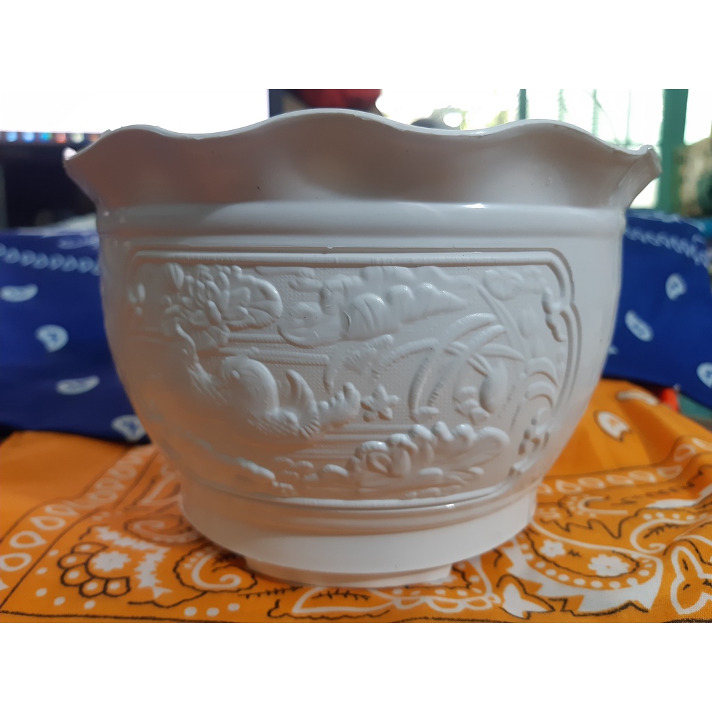 Mẫu mới Bông sen Chậu hoa mai cao cấp bông chơi tết rực rỡ chậu nhựa trồng rau - trang trí quán cafe biệt thự