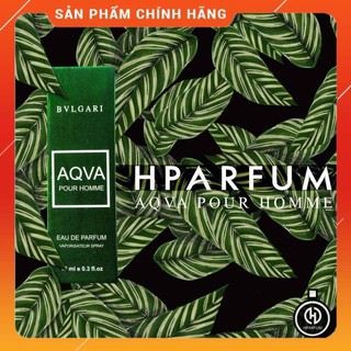 Nước hoa BVL AQVA 12ml [Hparfum Chính hãng]