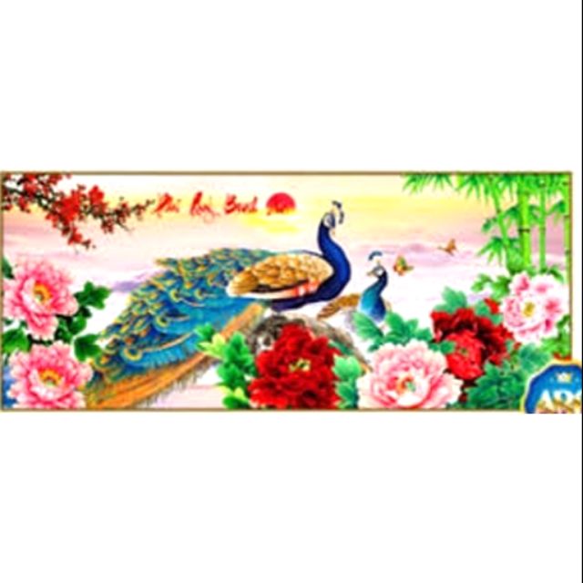 Tranh đính đá Phú Quý Bình An DF314  110×50