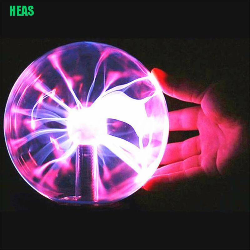 Đèn để bàn hình quả cầu ma thuật bằng kính plasma phong cách