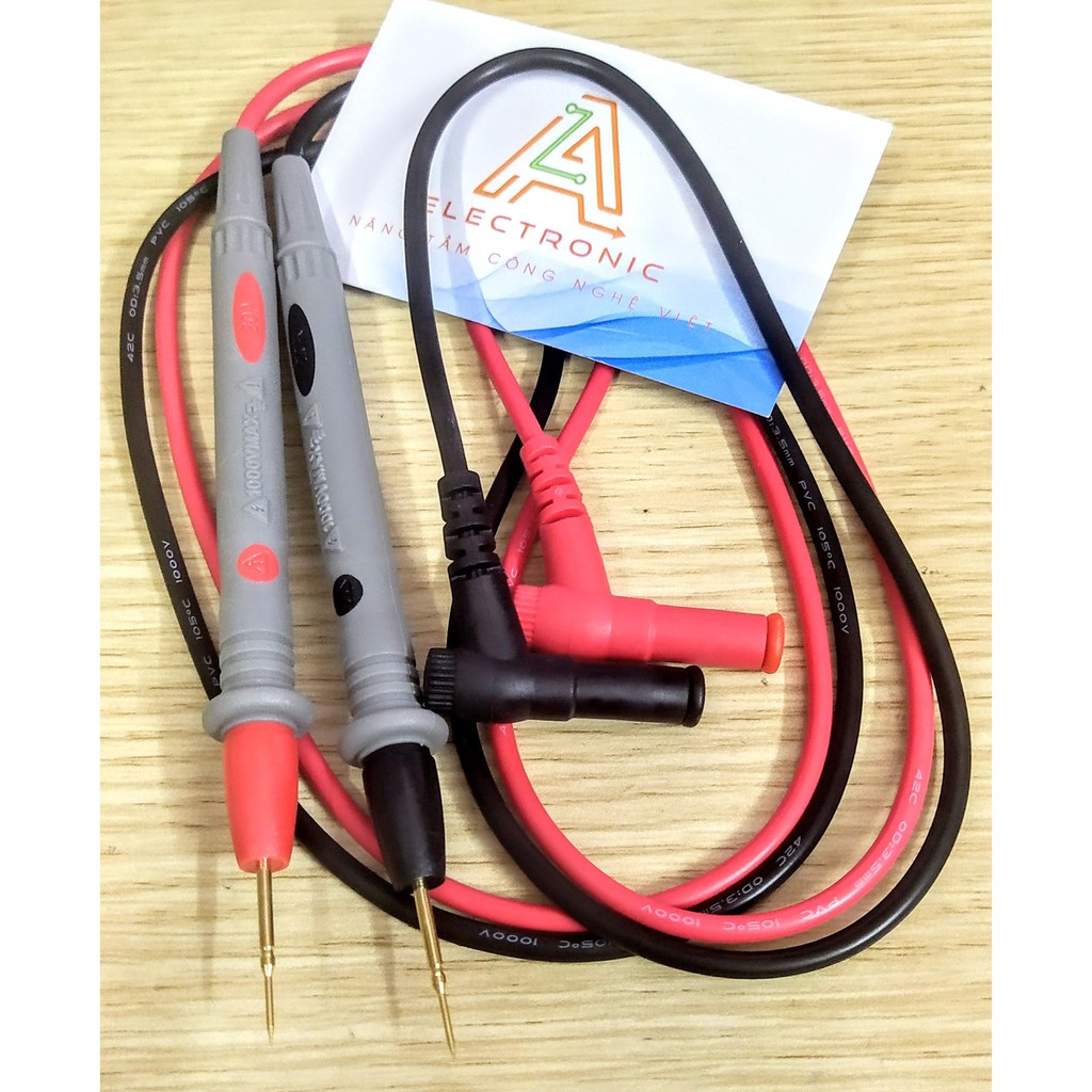 Dây đo nhọn mạ vàng 1000V 20A