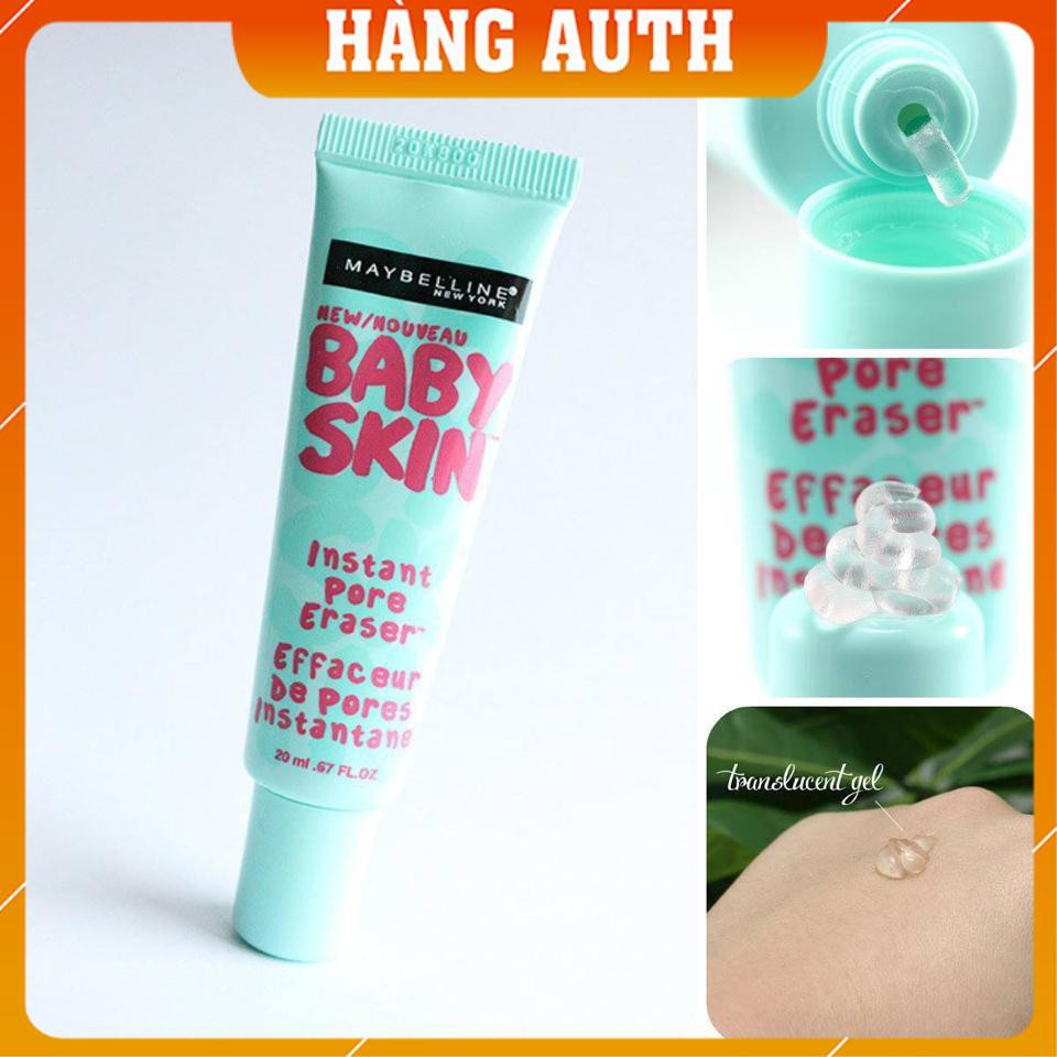 [FREESHIP - HÀNG CHÍNH HÃNG] Kem lót mịn da che khuyết điểm Maybelline New York Baby Skin Pore Eraser Primer 22ml | BigBuy360 - bigbuy360.vn