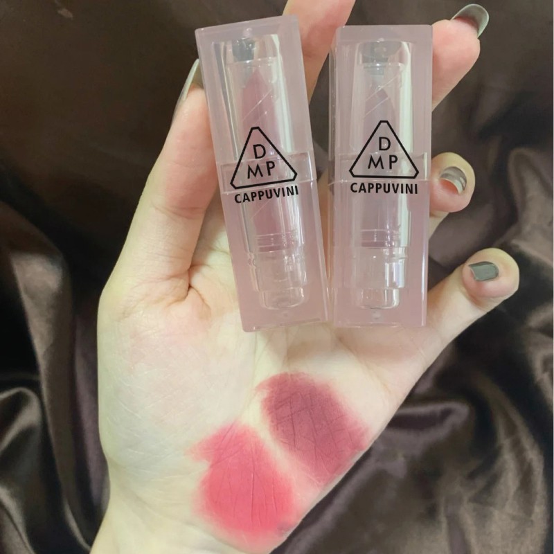 ⏩ Moisturizing lipstick dark red orange rose cream long lasting waterproof strawberry cherry velvet matte lipstick AC318 【Luun】