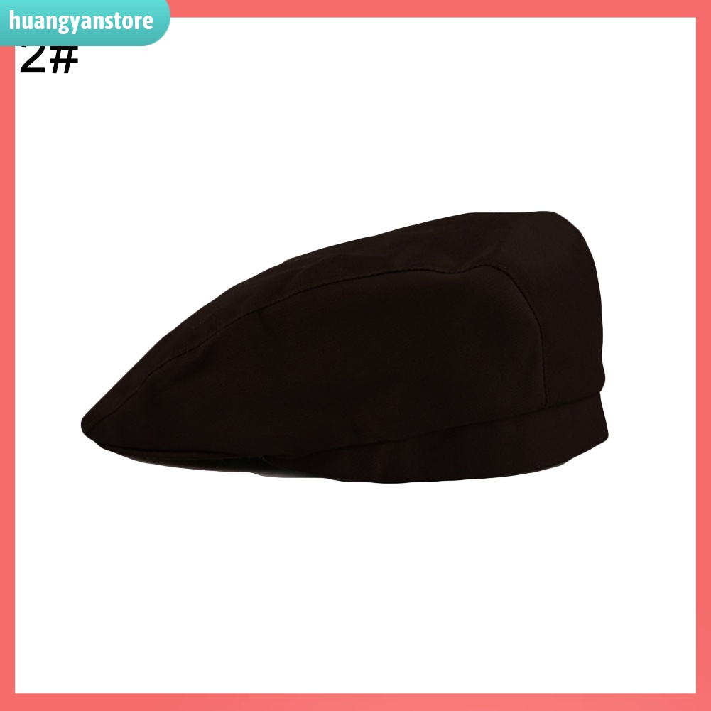 HY| Mũ beret dành cho người phục vụ làm bếp kiểu dáng cho unisex