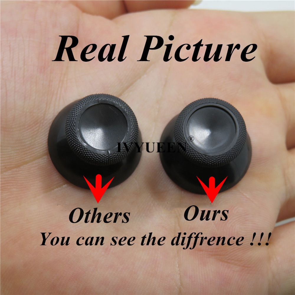 Set 6 Nút Điều Khiển 3d Màu Đen Cho XBox One X Elite S